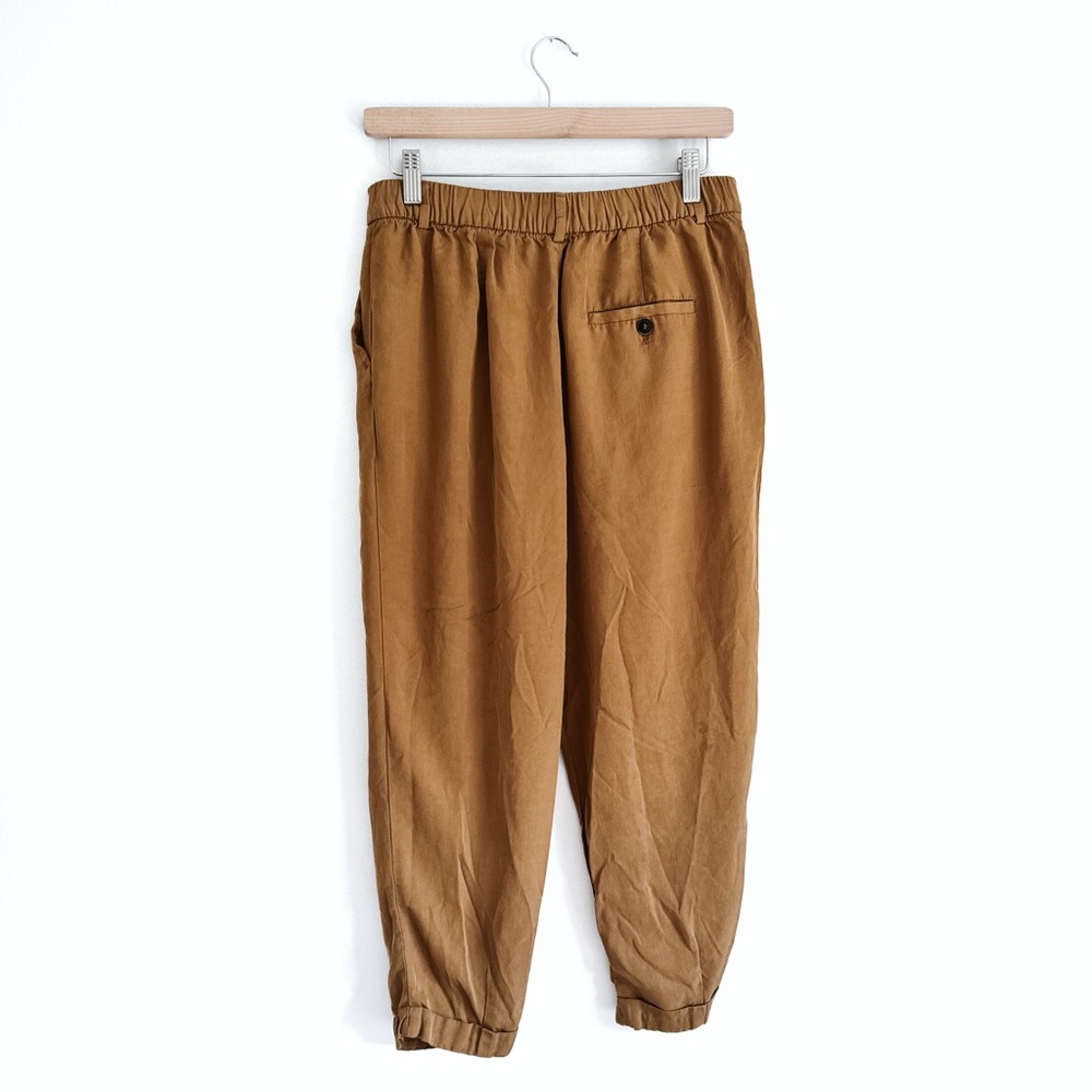 Zara Women's Brown Cropped Pants - Picture 6 of 7